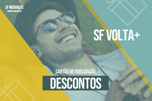Cartão de fidelização SF Volta+